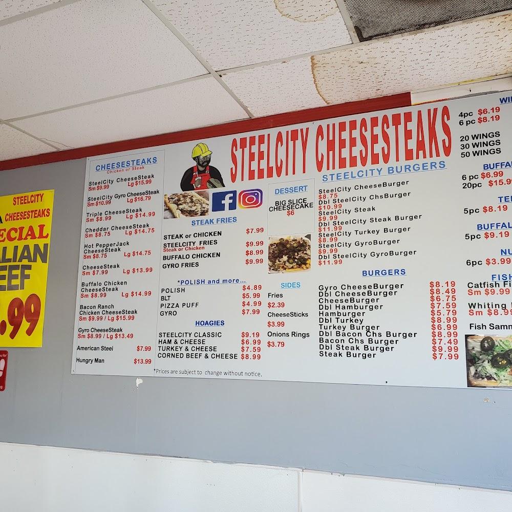 SteelCity CheeseSteaks Menu image 3